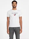 Guess Factory Eco Cherry Logo Tee In White