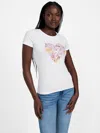 Guess Factory Eco Corinne Heart Tee In White