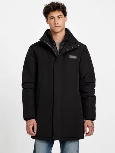 Guess Factory Eco Dario Parka In Black