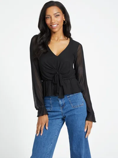 Guess Factory Eco Dina Top In Black