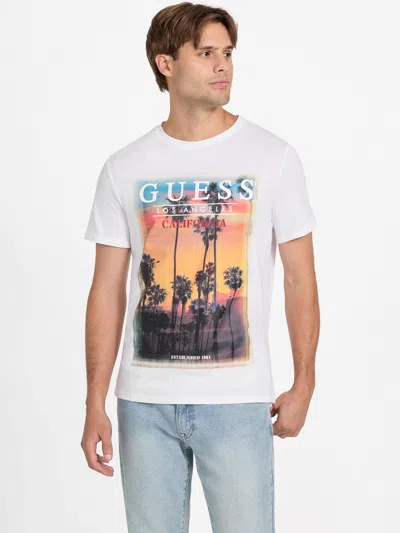 Guess Factory Eco Edo City Tee In White