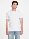 Guess Factory Eco Ellington Polo In White