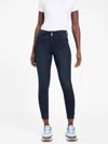Guess Factory Eco Emilia High-rise Skinny Jeans In Blue