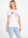 Guess Factory Eco Esprit Triangle Tee In White