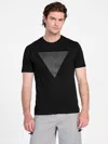 Guess Factory Eco Fiza Logo Tee In Black