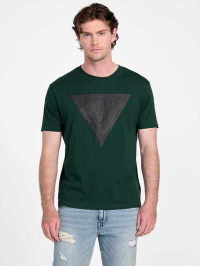 Guess Factory Eco Fiza Logo Tee In Black