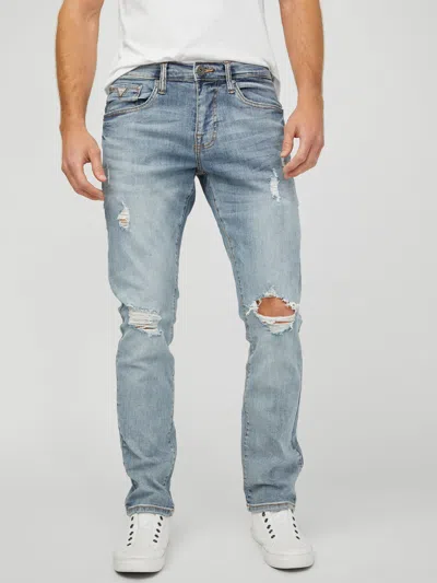 Guess Factory Eco Halsted Tapered Jeans In Blue