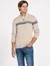 Guess Factory Eco Kimo Zip Sweater In Multi