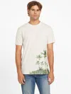 Guess Factory Eco Kolly Palm Logo Tee In White
