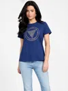 Guess Factory Eco Liana Triangle Tee In Blue