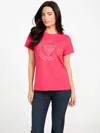Guess Factory Eco Liana Triangle Tee In Multi