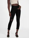 Guess Factory Eco Liberty Distressed Skinny Jeans In Black