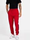 Guess Factory Eco Marcus Logo Joggers In Red