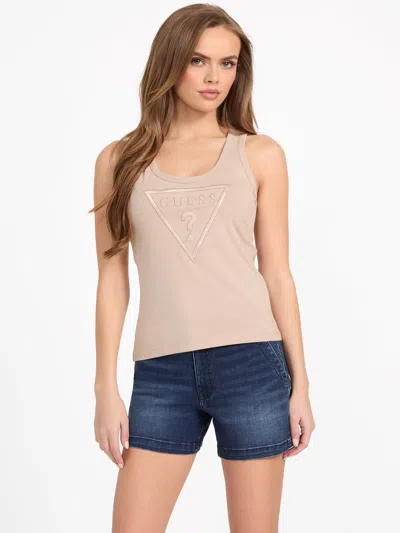 Guess Factory Eco Melli Tank In Beige