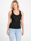 Guess Factory Eco Melli Tank In Black