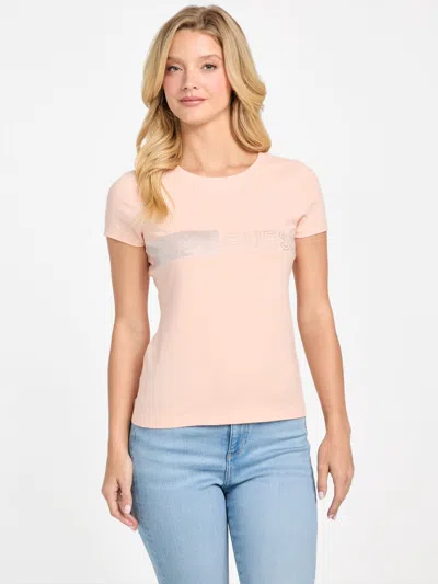 Guess Factory Eco Mirabella Logo Tee In Multi