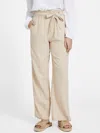 Guess Factory Eco Nadia Linen Palazzo In Beige