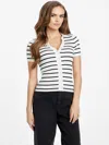 Guess Factory Eco Ozzy Sweater Shirt In White