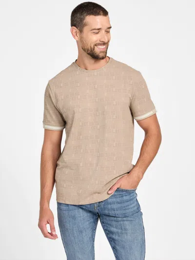 Guess Factory Eco Pacos Logo Printed Tee In Neutral