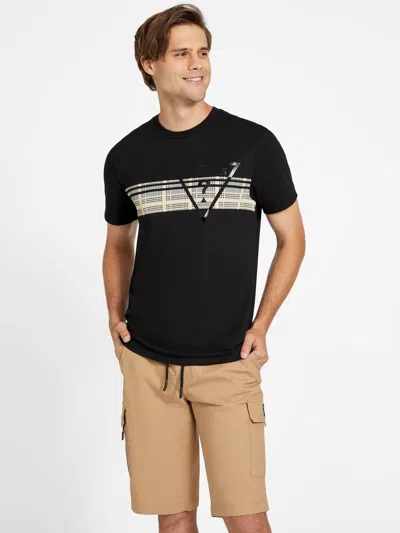 Guess Factory Eco Peka Cheka Logo Tee In Black