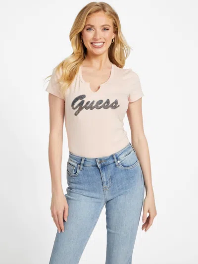 Guess Factory Eco Pymtee In Pink