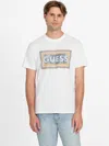 Guess Factory Eco Ramon Logo Tee In White
