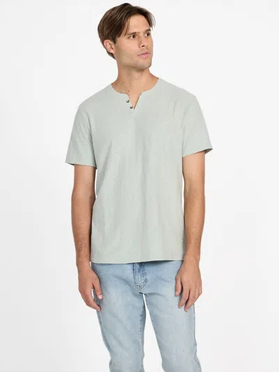 Guess Factory Eco Ricky Split Tee In Multi