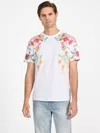 Guess Factory Eco Riggs Floral Tee In White