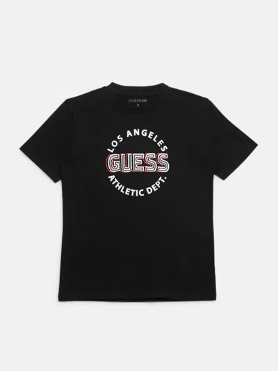 Guess Factory Kids' Eco Round Logo Tee (7-16) In Animal Print