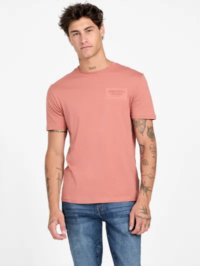 Guess Factory Eco Sirius Crewneck Tee In Pink