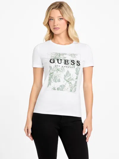 Guess Factory Eco Soliage Graphic Logo Tee