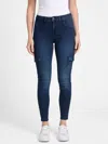 Guess Factory Eco Tessa Cargo Skinny Jeans In Blue