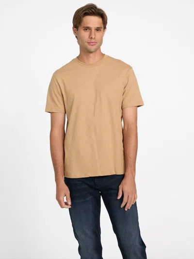 Guess Factory Eco Tory Tee In Beige