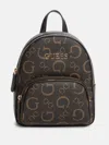 Guess Factory Eldoria Enlarged Logo Mini Backpack In Pink