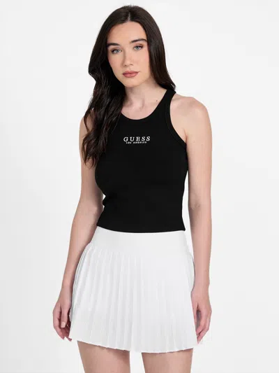 Guess Factory Electra Logo Tank In Black
