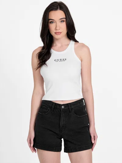 Guess Factory Electra Logo Tank In White