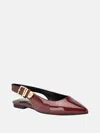 Guess Factory Elirra Sling-back Flats In Red