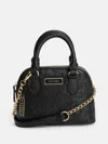 Guess Factory Elise Dome Satchel In Multi