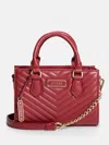 Guess Factory Elise Mini Tote In Red
