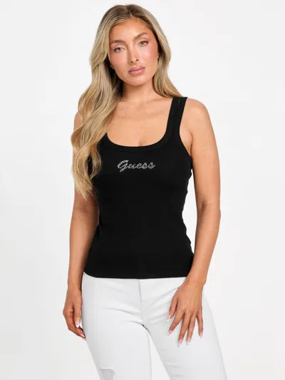 Guess Factory Elodie Ribbed Logo Tank