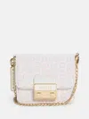 Guess Factory Elssie Card Case Crossbody In Multi