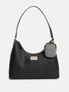 Guess Factory Emerie Shoulder Bag In Black