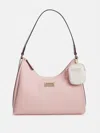 Guess Factory Emerie Shoulder Bag In Red
