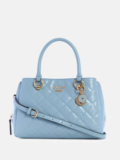 Guess Factory Estonia Quilted Gshine Satchel