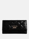 Guess Factory Estonia Quilted Gshine Slim Clutch