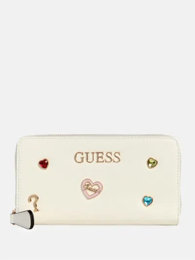 Guess Factory Evelynton Charm Medium Wallet