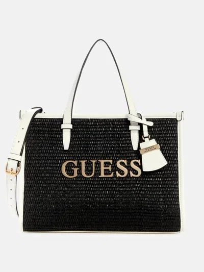 Guess Factory Evelynton Straw Carryall