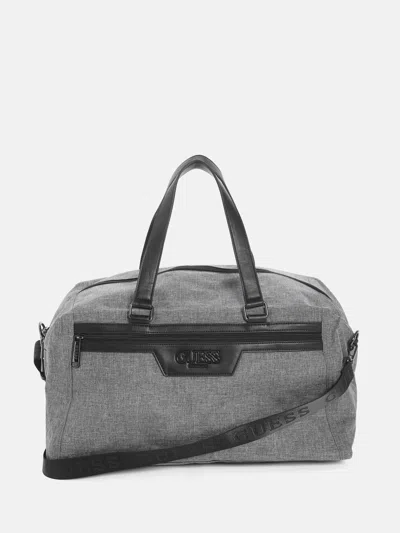 Guess Factory Faux-leather Trim Duffle Bag