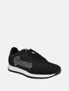 Guess Factory Fierra Nylon Jogger Sneakers In Black