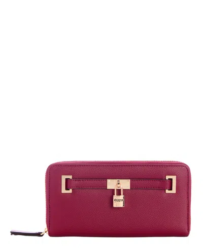 Guess Factory Fontella Wallet In Red
